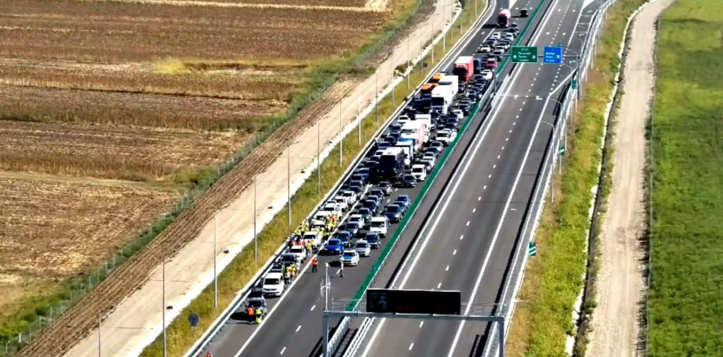 Autostrada Moldovei se extinde. Încă 47 de kilometri din A7 au fost deschiși circulației