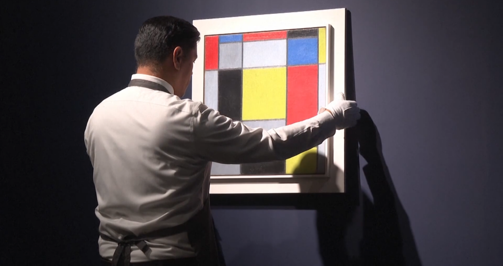 „Licitație Christie’s: Tabloul lui Mondrian, o bijuterie artistică”
