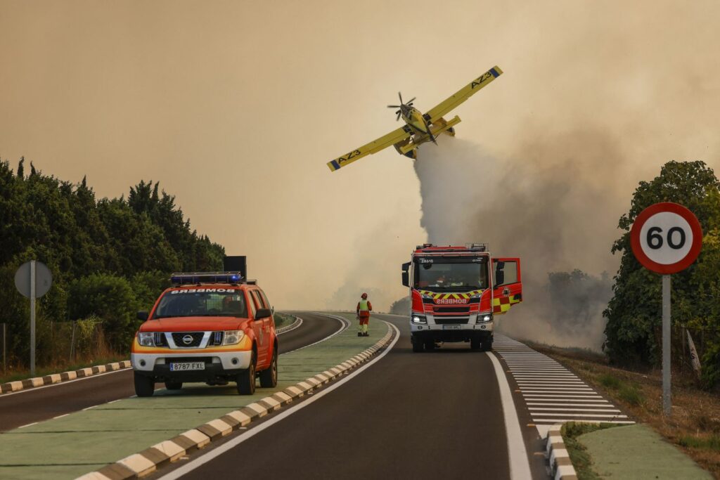 Atenționare de călătorie pentru românii care merg în Spania. Risc ridicat de incendii în Comunitatea Valenciană