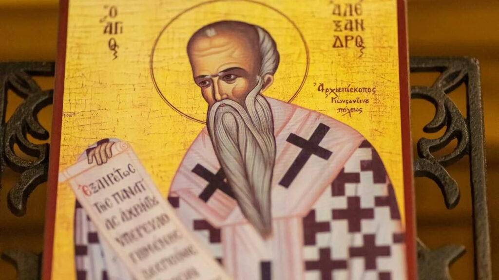 Peste un milion de români își serbează azi onomastica de Sfântul Alexandru, cel care a lăsat mut un filosof păgân