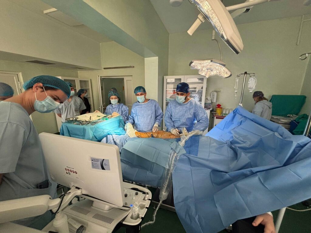 Operație nouă decontată prin CNAS la spitalul Sf. Pantelimon din București