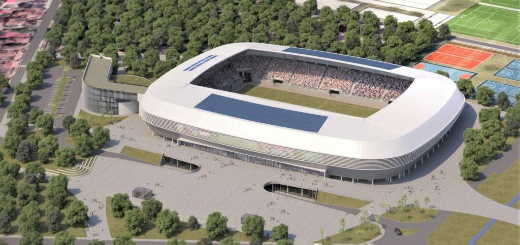 Două noi stadioane intră în linie dreaptă în România. Bolojan a criticat arenele fără spectatori