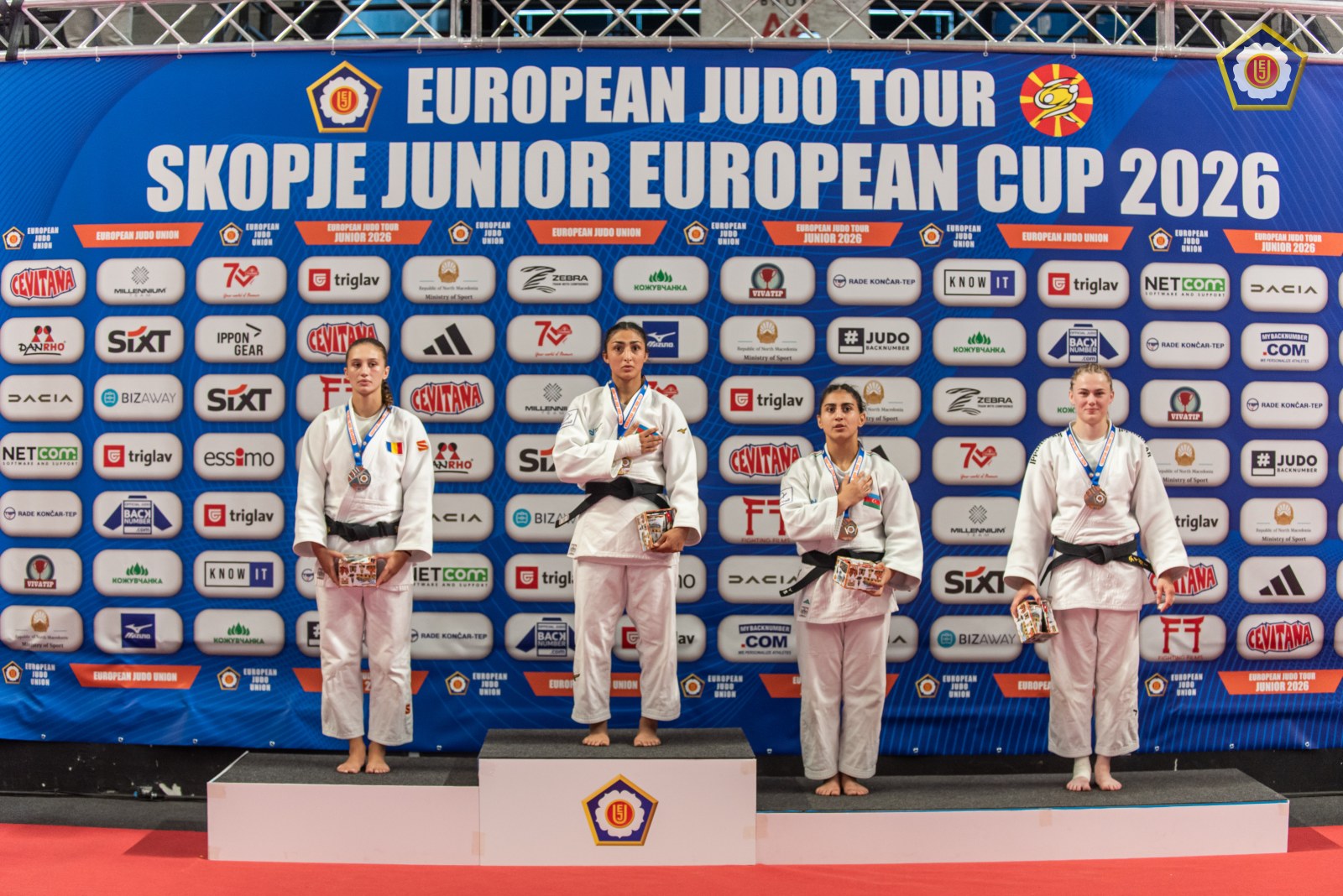 România a cucerit aur și argint la Cupa Europeană de judo U21 de la Skopje