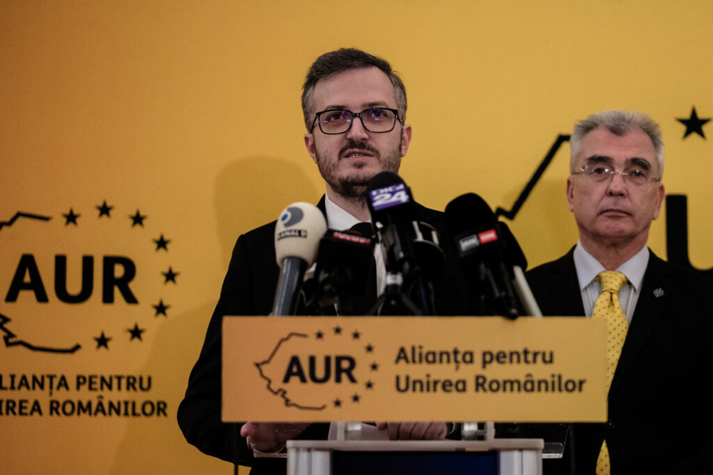 Care sunt partidele cu care AUR plănuiește să negocieze dacă guvernul Mureșan pică?