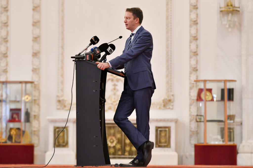 Mureșan: aderarea la Zona Euro, obiectiv; vorbește despre „conspirații” în spațiul public
