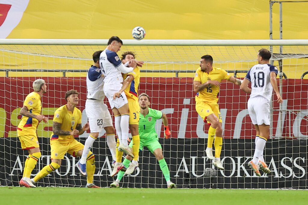 Bosnia ne-a demolat! România pierde cu 2-4 pe Arena Națională, într-un meci fără fani și fără soluții