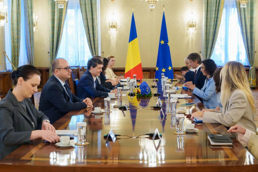 Nicușor Dan, întâlnire cu comisarul european pentru Gestionarea Crizelor: Prioritățile noastre sunt consolidarea rezilienței și a capacității de pregătire
