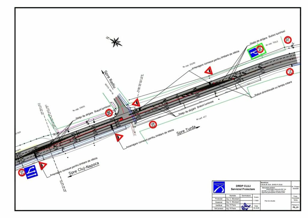 Modificări într-o zonă periculoasă de pe DN1. Ce soluție pregătește Ministerul Transporturilor
