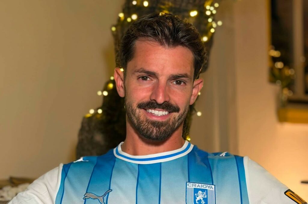 Universitatea Craiova l-a prezentat oficial pe portughezul Joao Lameira, transferat de la Oțelul
