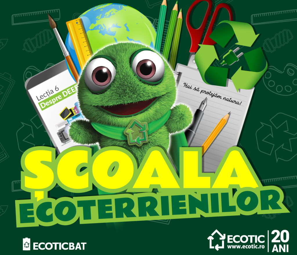 ECOTIC deschide înscrierile în programul național „Școala Ecoterrienilor”