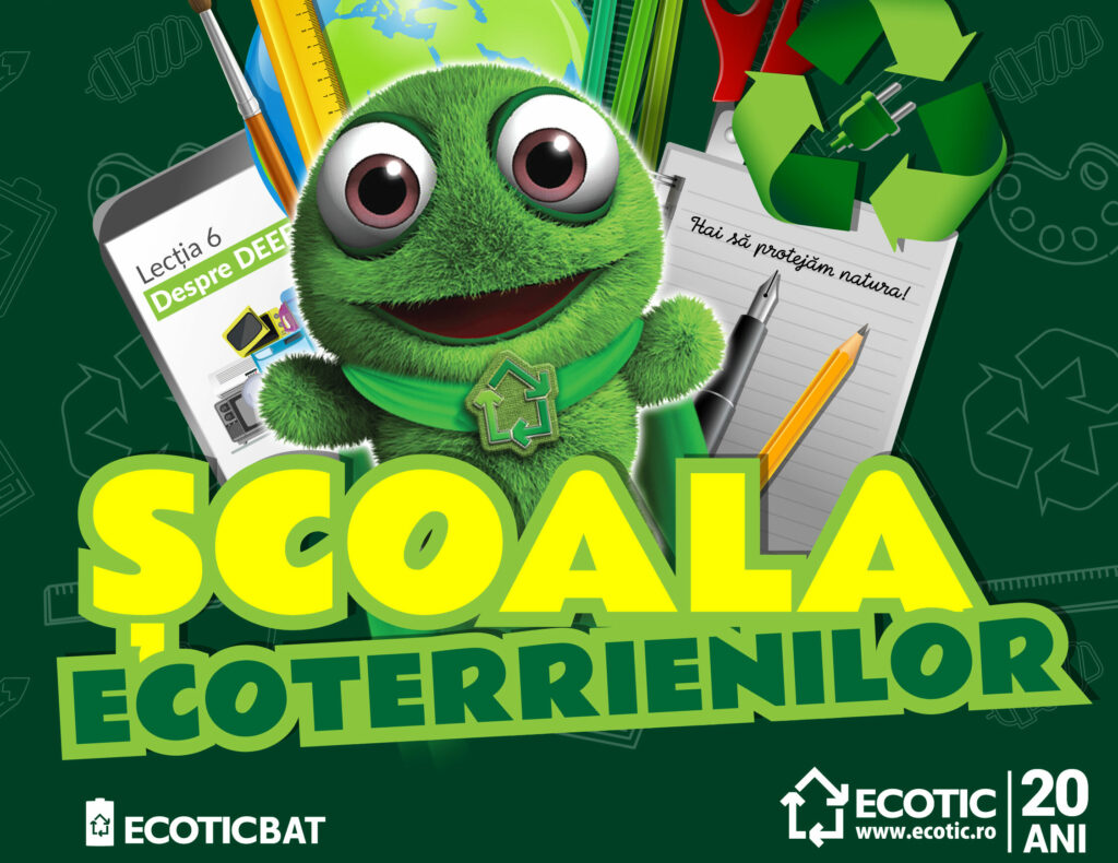 ECOTIC deschide înscrierile în programul național „Școala Ecoterrienilor”