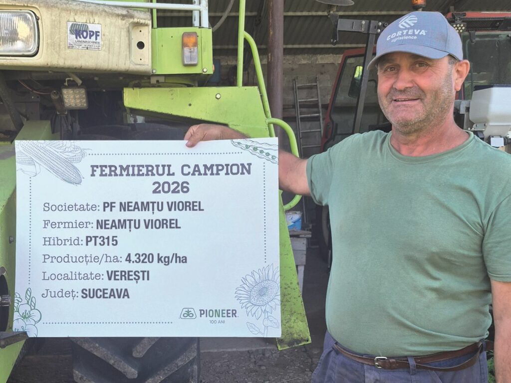 Fermierii campioni la rapiță cu hibrizii Pioneer din județul Suceava