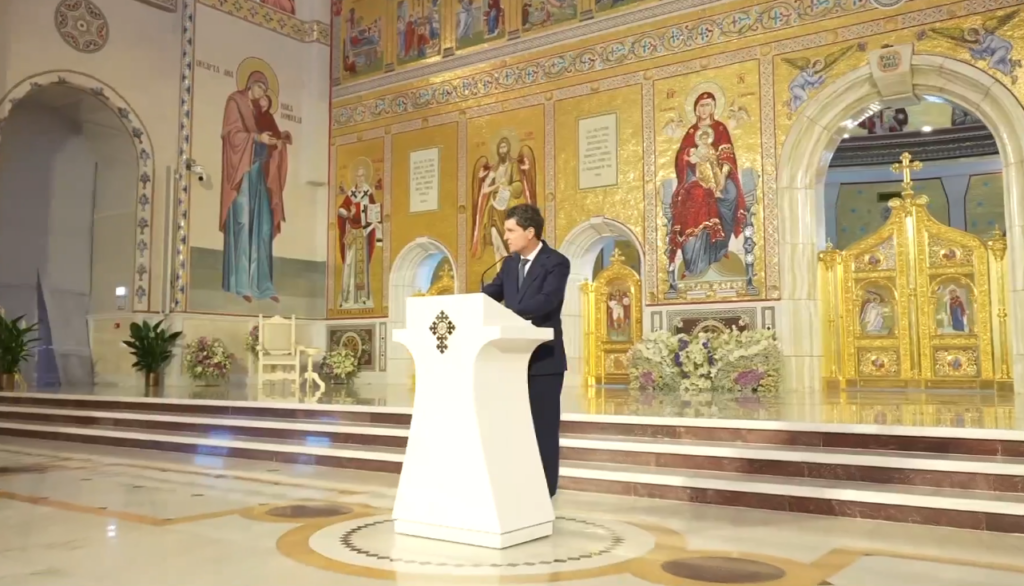 Nicușor Dan, discurs la Catedrala Națională despre „naționalism sănătos” și divizarea societății: „Spațiul public este dominat de defetiști și demagogi”