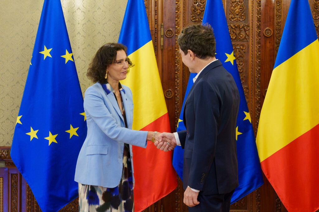 Comisarul European pentru Egalitate, Pregătire și Gestionarea situaţiilor de criză, Hadja Lahbib, primit de Nicușor Dan