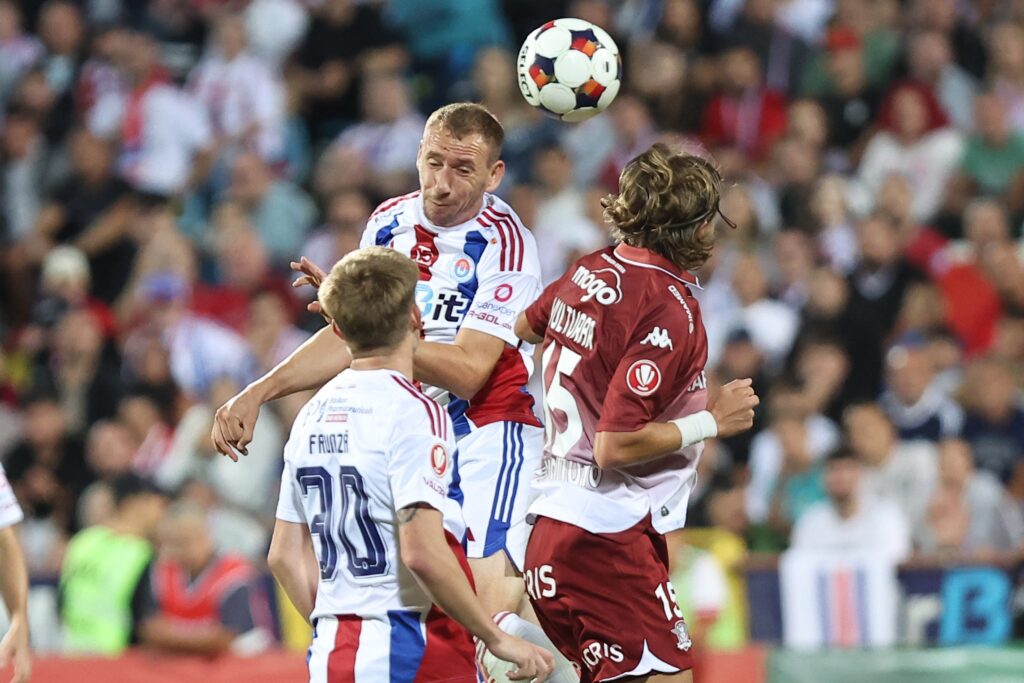 Rapid învinge Oțelul la Galați în prelungiri, în Superliga, beneficiind de un om în plus