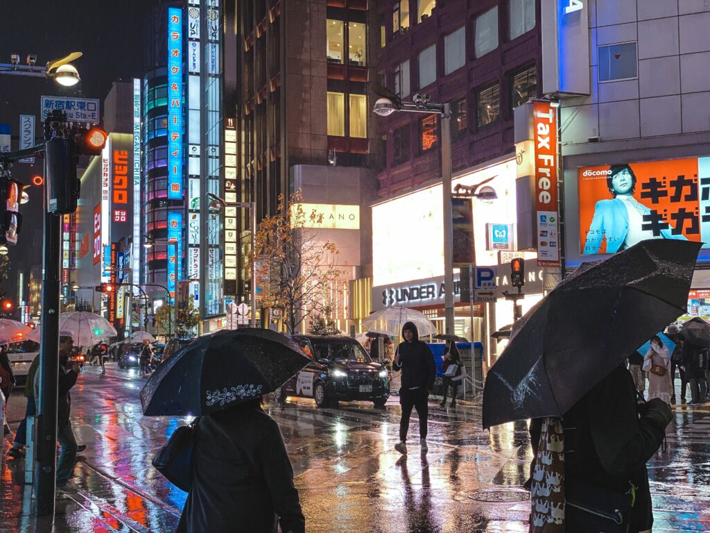 Record la Tokyo. În capitala japoneză plouă de 34 de zile