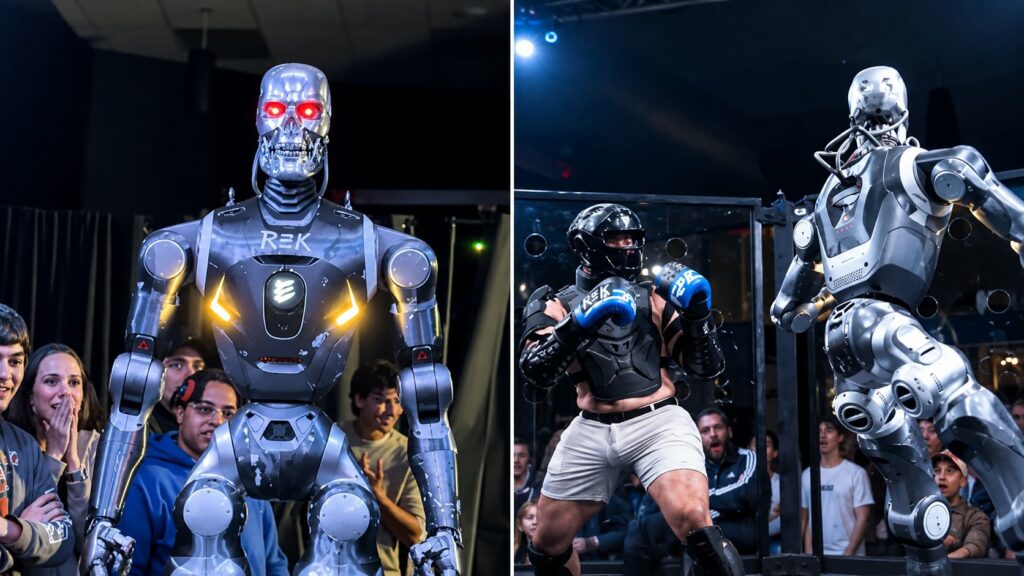Terminator vs influencer Cum s-a încheiat primul duel om-robot