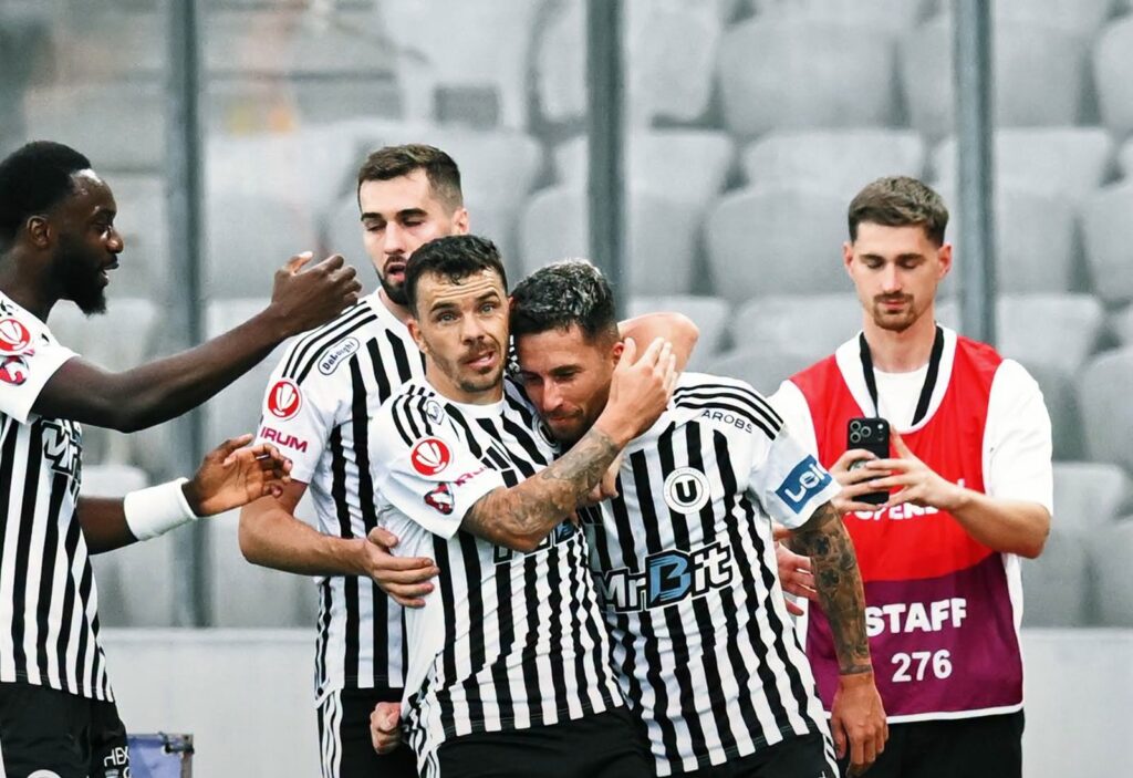 Superliga: U Cluj s-a impus cu 3-0 în fața Oțelului Galați