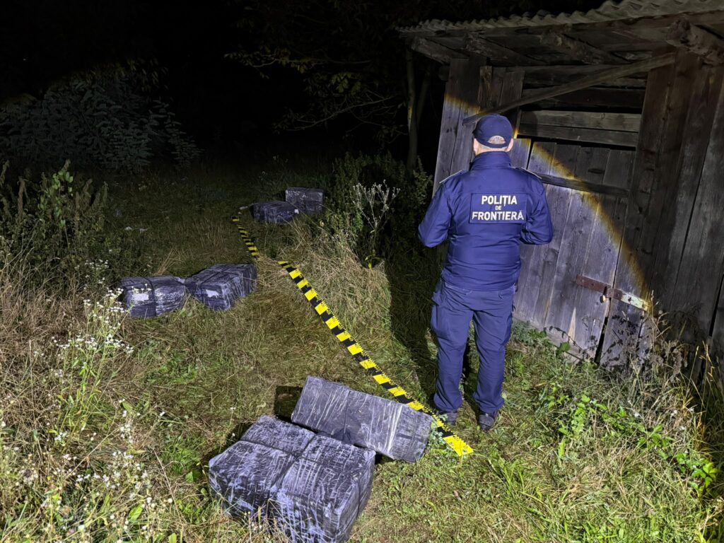 Traficanții de țigări, urmăriți ca-n filme la frontiera cu Ucraina. S-au tras focuri de avertisment