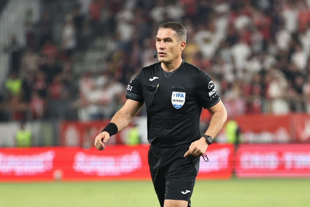 Istvan Kovacs, delegat de UEFA să arbitreze un meci de top din Liga Campionilor