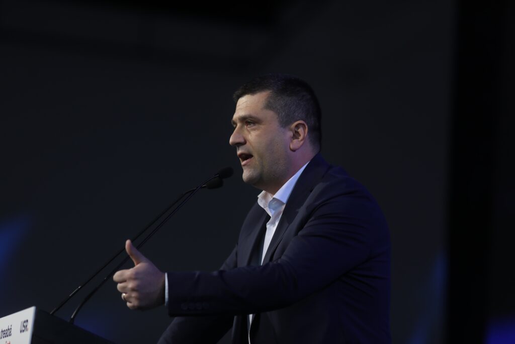 USR intră în opoziție, spune Miruță la Timișoara. Atac la PSD: Scopul lor e doar să facă gălăgie