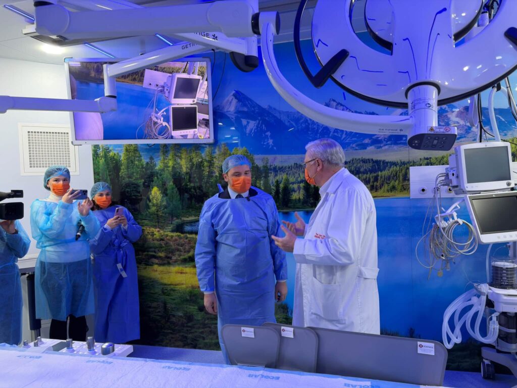 Noul ministru al Sănătății, în vizită la un spital din Iași: „Construim viitorul medicinei cardiovasculare”