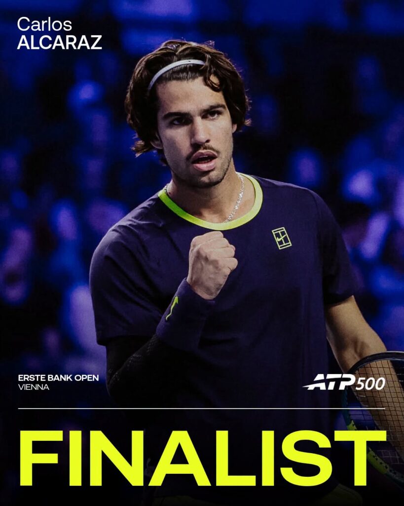 Alcaraz, primul finalist al turneului de la Viena