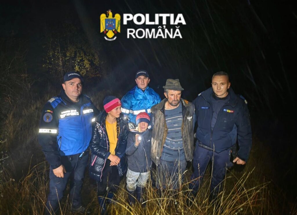 Doi dintre cei trei copii dispăruți în Sălaj, găsiți în județul Cluj. Erau împreună cu tatăl lor