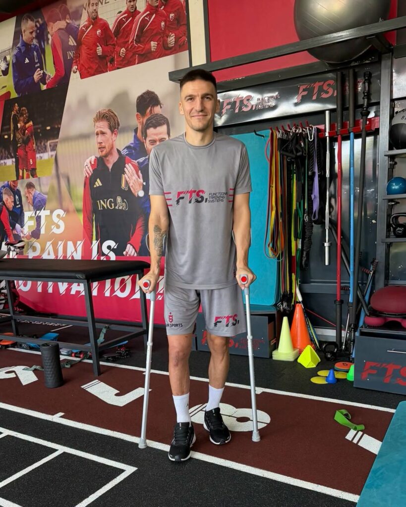 Veste bună pentru Rapid. Fundașul Daniel Graovac are o evoluție favorabilă după operația la genunchi
