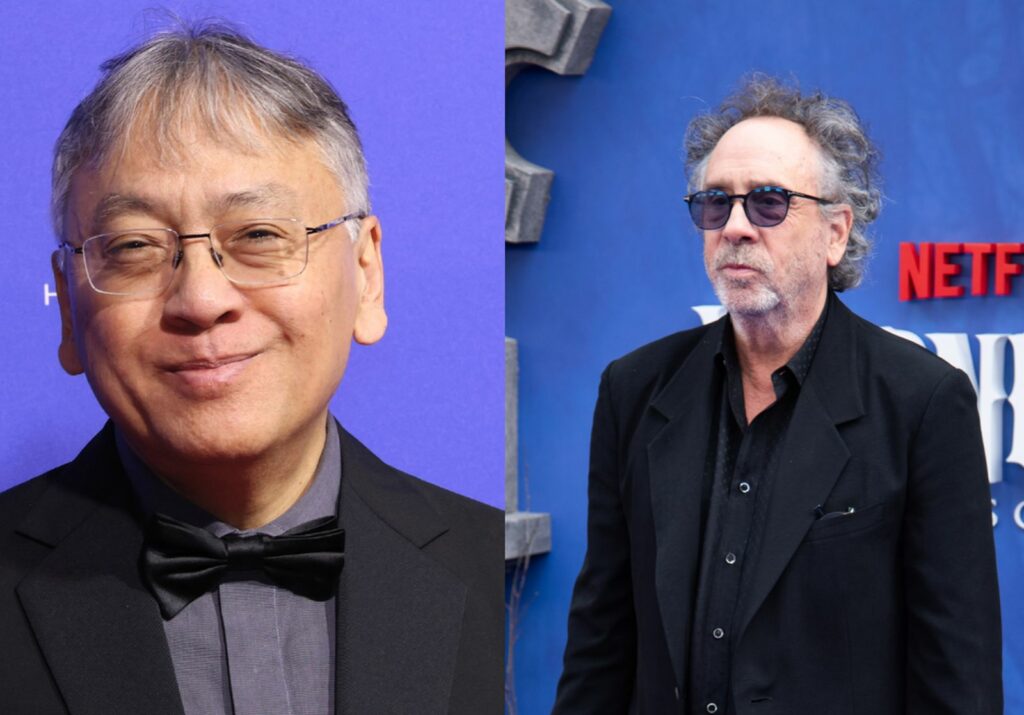 Tim Burton, un nou proiect după „Wednesday”. Scenariul este scris de laureatul Nobel Kazuo Ishiguro