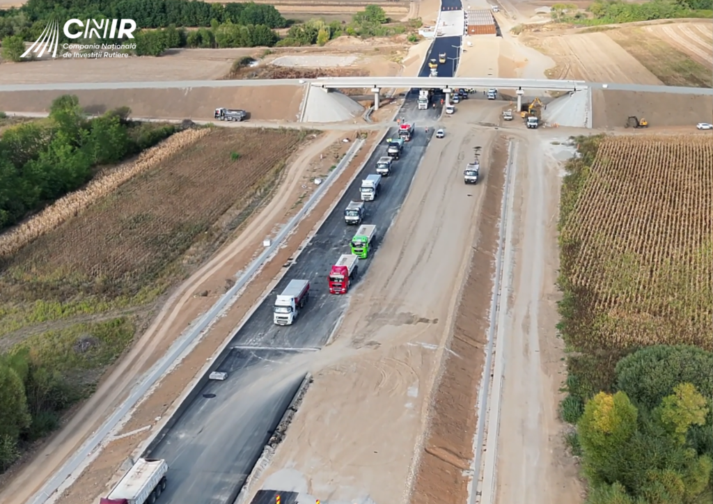 Imagine asociată subiectului: Lotul Chiribiș-Biharia al Autostrăzii A3 a ajuns la 78% execuție