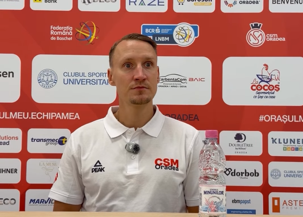 Antrenorul vicecampioanei CSM Oradea, despre rezultatele negative din startul sezonului de baschet: „Ne-a lipsit calitatea”