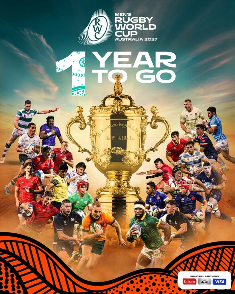 Peste jumătate dintre biletele pentru Cupa Mondială de rugby 2027, deja vândute România, la a zecea participare