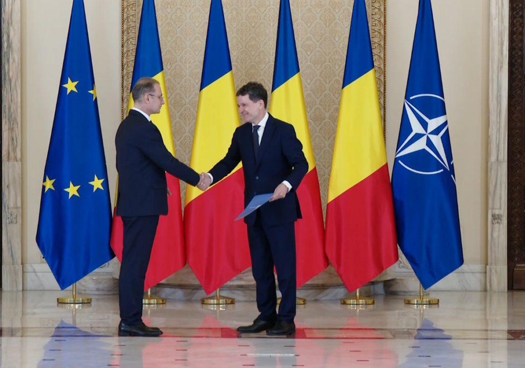 Nicușor Dan și Luca Niculescu, primele declarații după depunerea jurământului de către noul Guvern. Ce au transmis