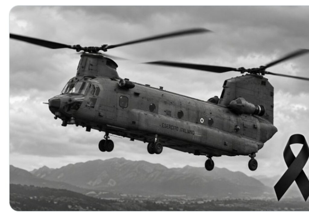 Cum s-a prăbușit elicopterul militar italian în Bosnia