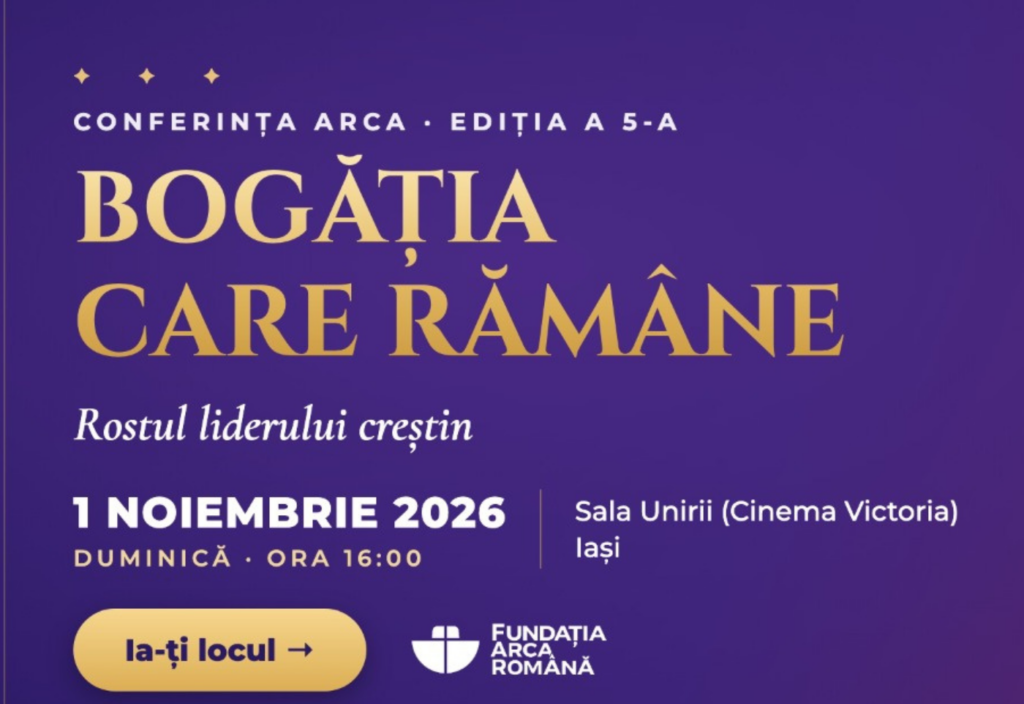 A doua oară la Iași: Conferința ARCA revine pe 1 noiembrie, cu Horia-Roman Patapievici și Felix Pătrășcanu