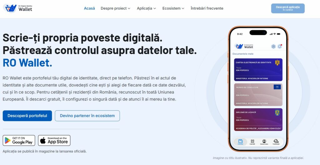 Sondaj MAI: 95% dintre români ar folosi RO Wallet, portofelul digital