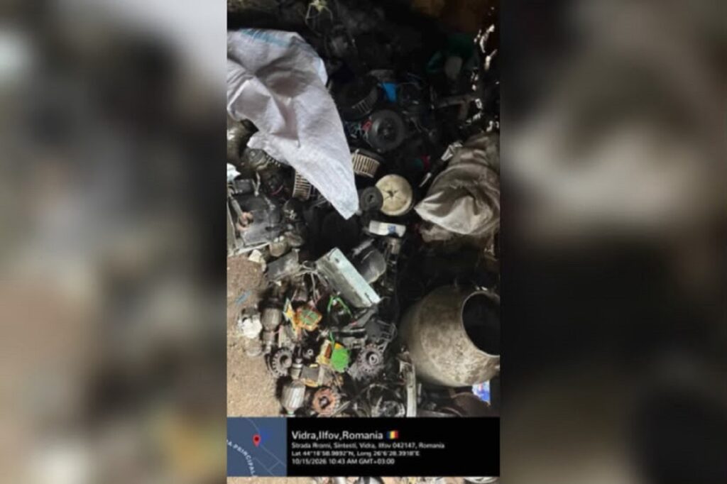 Arderi ilegale de deșeuri la Sintești: 840 kg confiscate, amenzi de peste 320.000 lei