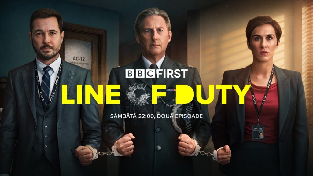 BBC First România difuzează toate cele șase sezoane ale serialului fenomen Line of Duty