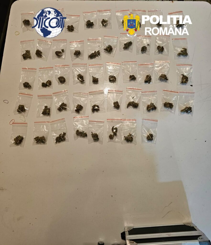 Percheziții în sectorul 5 într-un dosar de trafic de droguri de mare risc. Peste 900 de doze de heroină confiscate de DIICOT