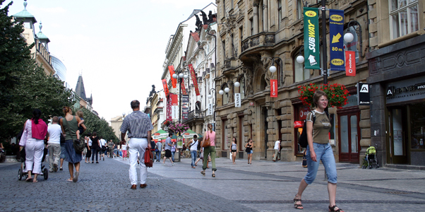 Wenceslas Square din Praga