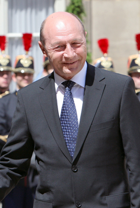 Preşedintele României Traian Băsescu