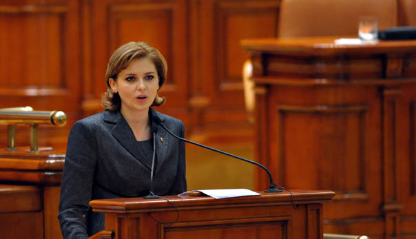 Preşedintele Camerei Deputaţilor, Roberta Anastase
