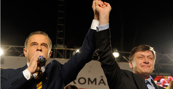 Mircea Geoană şi Crin Antonescu