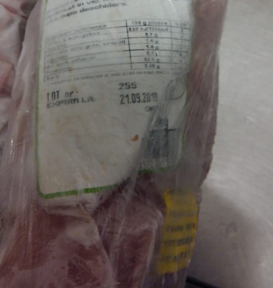 mancare expirata