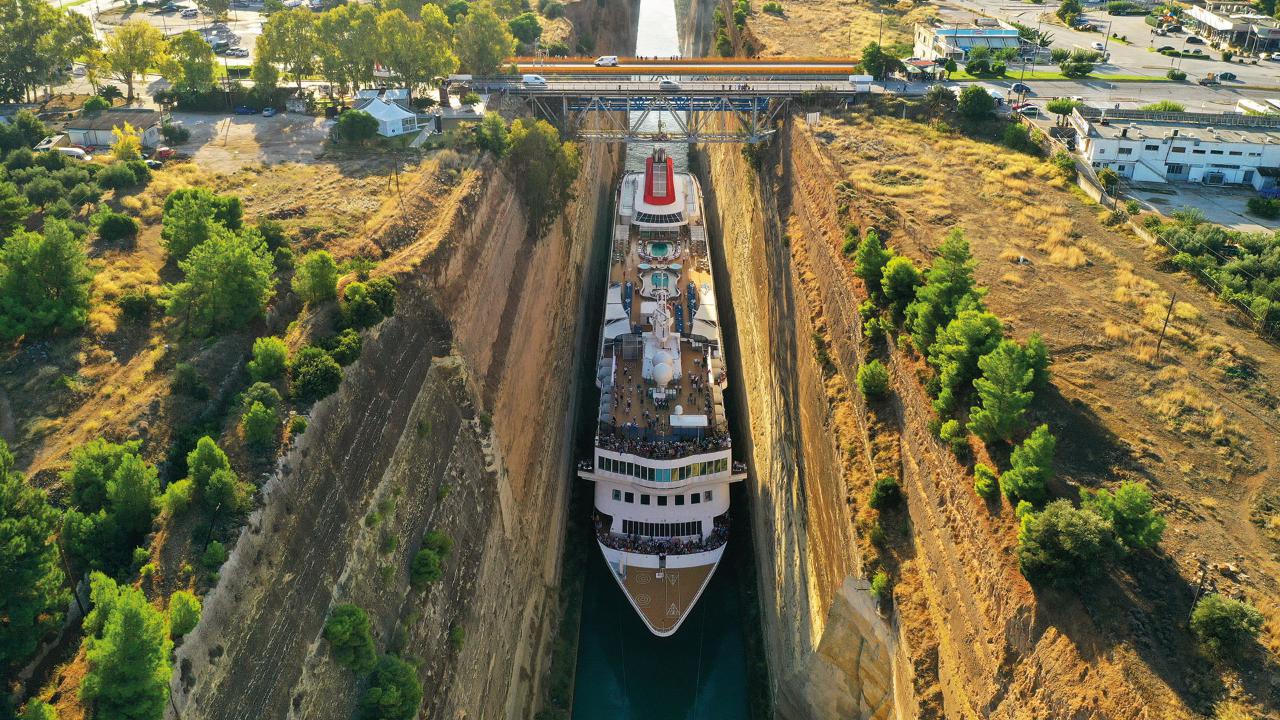 Canalul spectaculos care a fost construit în 2.500 de ani de muncă