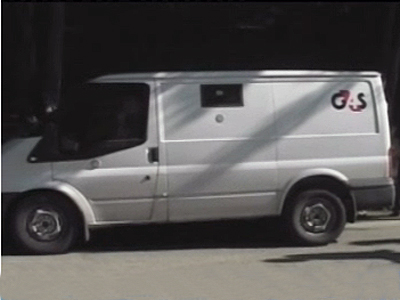 Masina de transport valori a firmei G4S