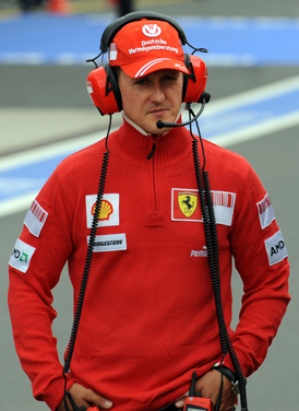 Septuplul campion mondial Michael Schumacher