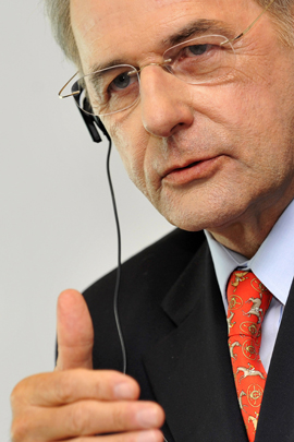 Preşedintele CIO, Jacques Rogge