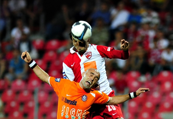Dinamo a câştigat derbiul cu CFR Cluj, scor 1-0, în Liga I (Imagine: Bogdan Maran/Mediafax Foto)